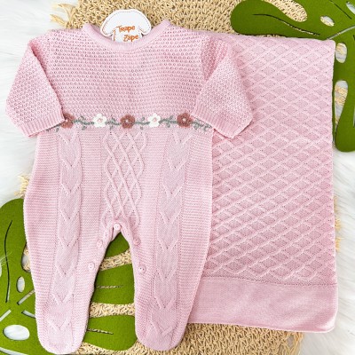  Saída de Maternidade Flora - Rosa